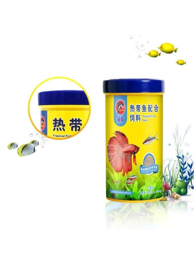 Porpoise Tropical Fish Food 80g with High Protein - Image 4