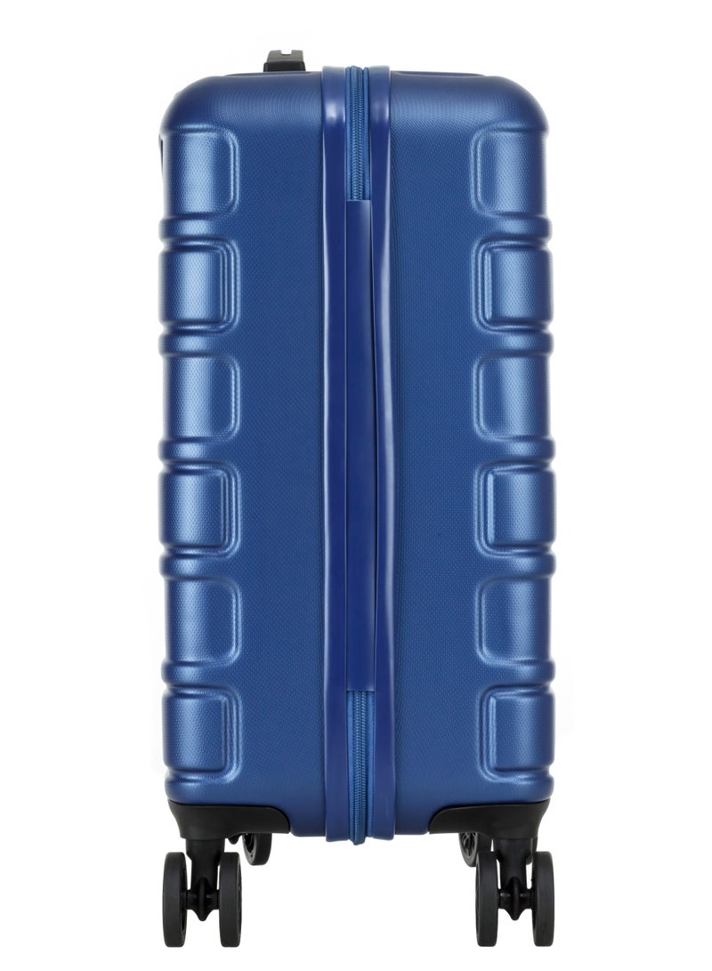 AMERICAN TOURISTER Bricklane Suitcase, Cabin Size 55 cm / 20 inch, 4 Spinner Wheels, Hard Top, Polycarbonate, Oxford Blue|Lightweight|Scratch & Impact Resistance|TSA Lock|Inner Mesh Zippered Pocket - 3 Years International Warranty - Image 4