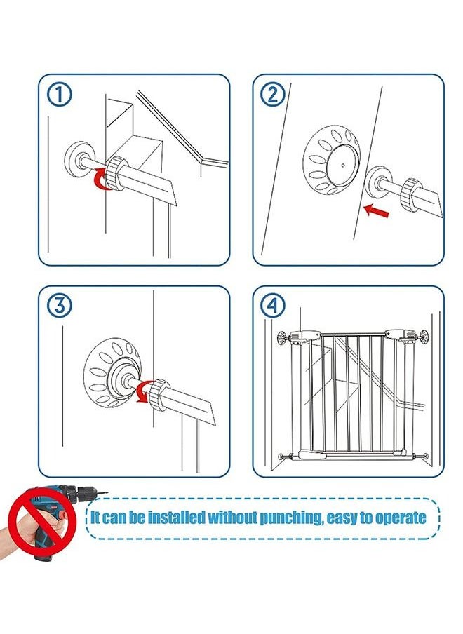 4 Pack Stair Gate Wall Protector Pressure Mount Kit Wall Cups Protecting Stair, Door, Wall Surface, Babies & Pets Safety - pzsku/Z583CEB36E683E20F1AD4Z/45/_/1667362250/f9474b62-c406-4605-9fbf-f1a68e2358dd