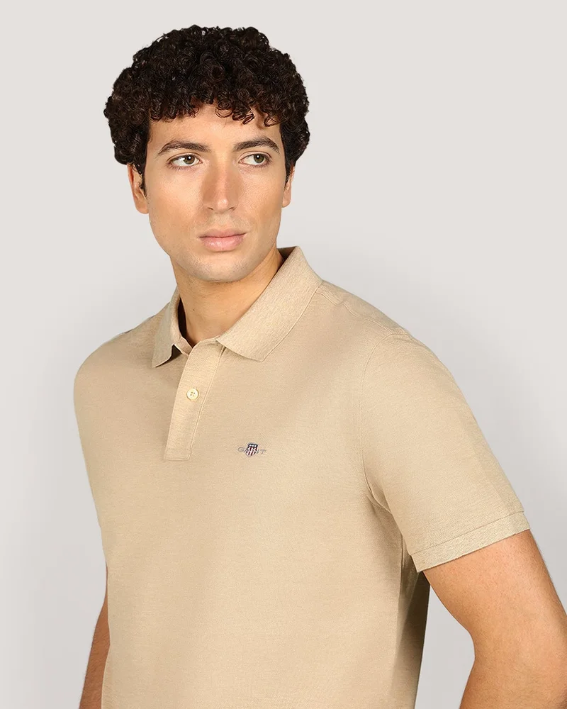 GANT  Regular Shield Short Sleeve Piqué Polo Shirt for Men | Best Price UAE