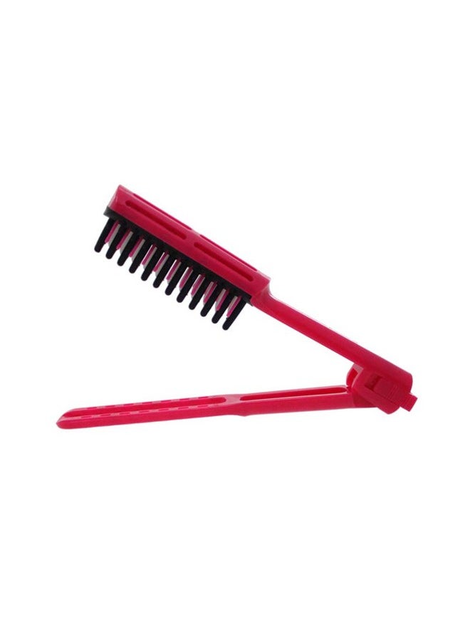 SUPVOX - Upvox Hair Comb Straightening Hair Dress Styling Folding V Shape Comb Hair Brush Diy Salon Hairdressing Smoothe Hair Travel Home Use - Image 1