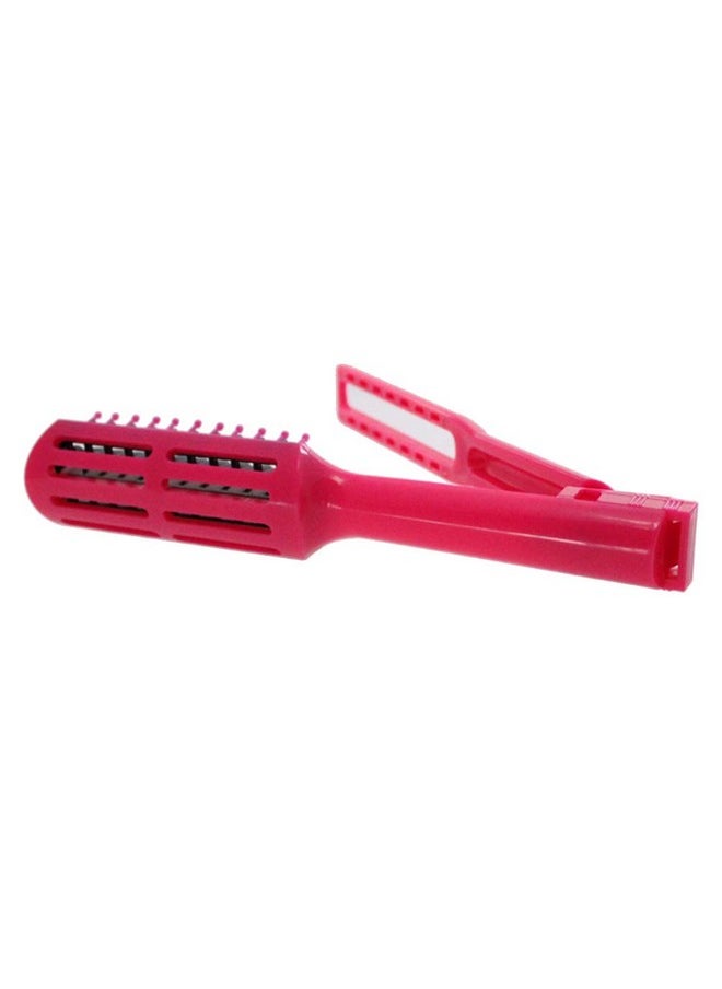 SUPVOX - Upvox Hair Comb Straightening Hair Dress Styling Folding V Shape Comb Hair Brush Diy Salon Hairdressing Smoothe Hair Travel Home Use - Image 1