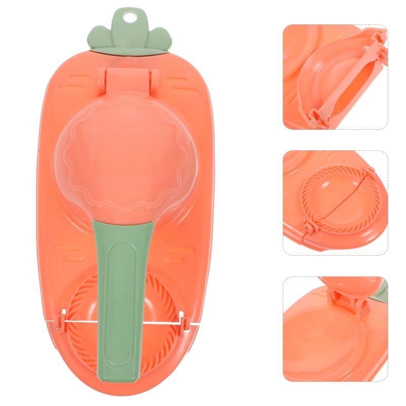 2pcs Dumpling Maker Mould Wonton Maker Manual Dough Presser Dumpling Wrappers Press Wrapper - Image 2