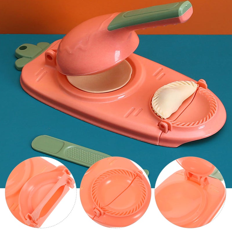 2pcs Dumpling Maker Mould Wonton Maker Manual Dough Presser Dumpling Wrappers Press Wrapper - Image 4