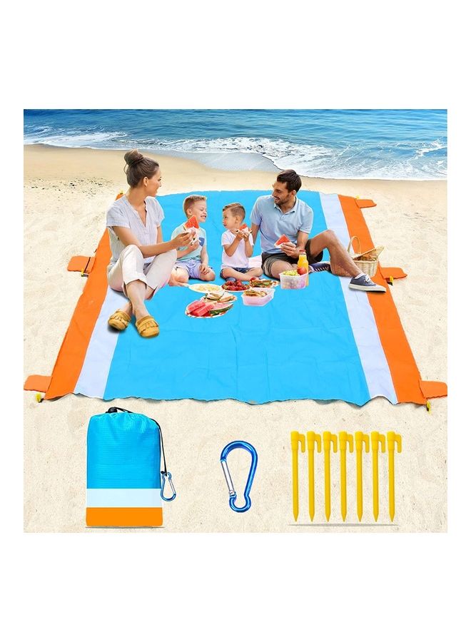 NIBEMINENT Waterproof Portable Outdoor Picnic Mat with Bag and Accessories - Image 1