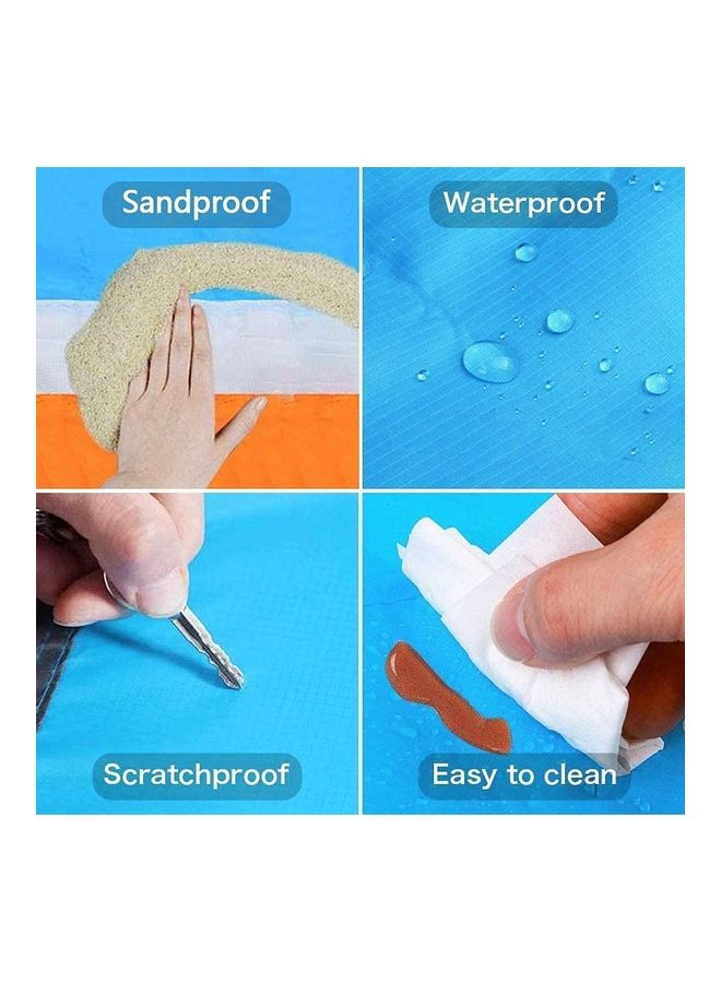 NIBEMINENT Waterproof Portable Outdoor Picnic Mat with Bag and Accessories - Image 5