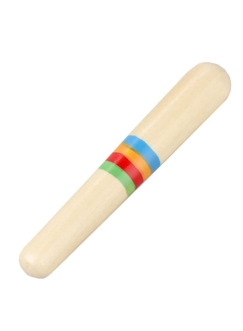 SYOSI Kids Toys Musical Instrument Early Learning Musical Toy for Kids Guiro Crow Sounder Toy Percussion Musical Instrument for Children Orff Percussion Instrument Kids  - Image 2