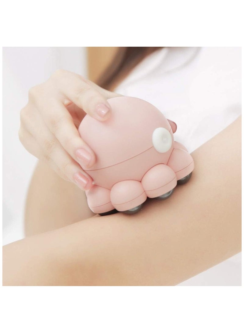 general Hand Back and Neck Massager with Heat Octopus Shape Mini USB Charger Cordless Massager 2 Heat Settings for Office/Sports/Travel - Image 4