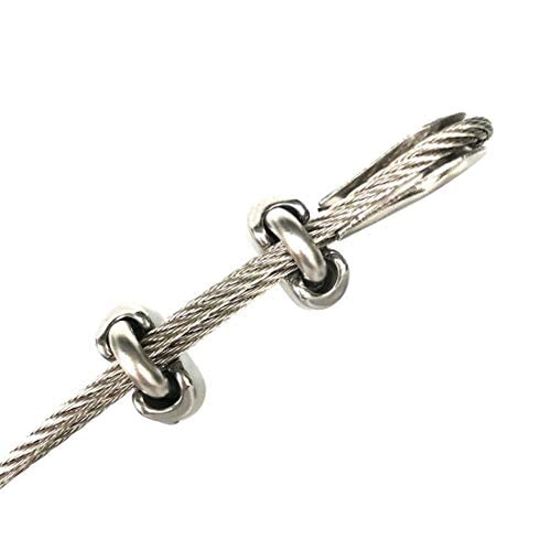 DIY Crafts Pack Of 20 Pcs Design No 2 Wire Rope Cable Clip Clamp 1050 As Choice Heavy Pack Of 20 Pcs Design No 2 - Image 2