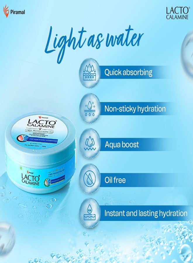 Lacto Calamine Super Light Moisturizer (150g) and Daily Cleansing Facial Wipes (25N x 2) with Aloe Vera & Cucumber - Image 3