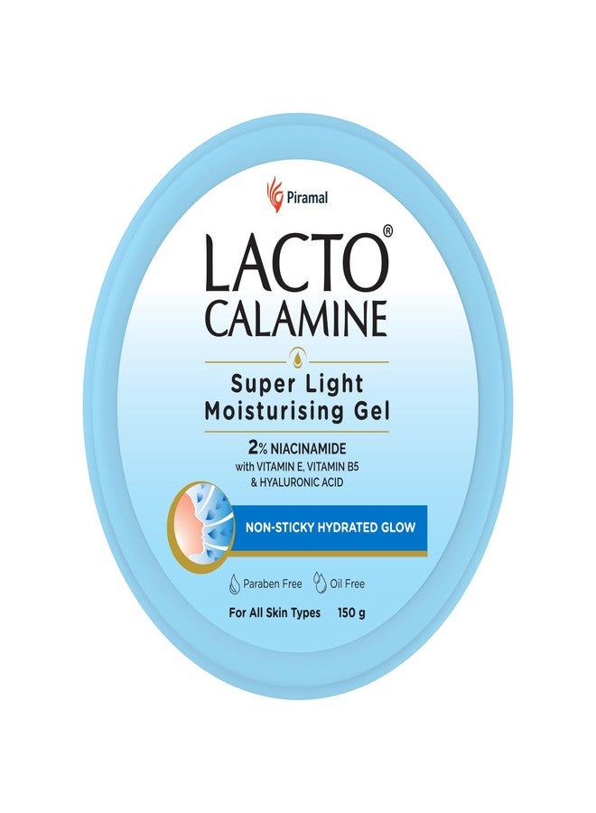 Lacto Calamine Super Light Moisturizer (150g) and Daily Cleansing Facial Wipes (25N x 2) with Aloe Vera & Cucumber - Image 1