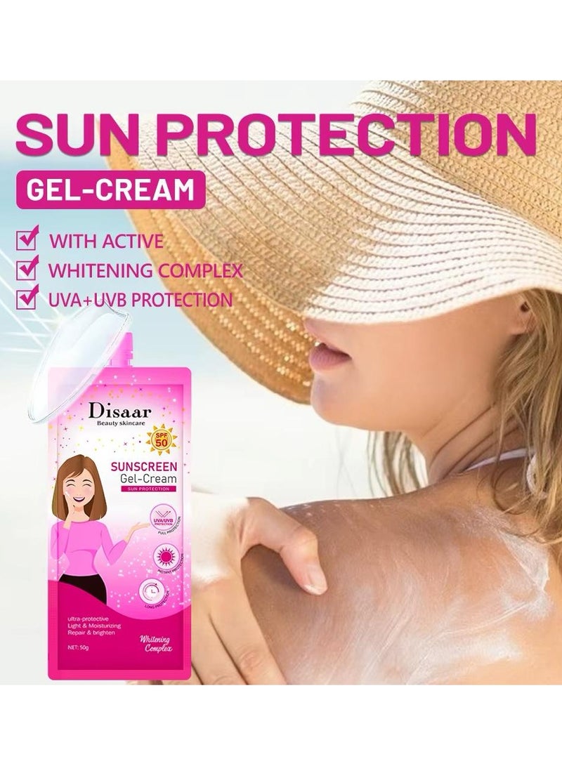 Disaar Sunscreen Gel Cream SPF 50  50ml - Image 4