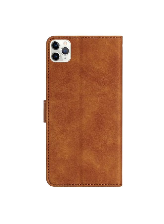 Zaboon Case For iPhone 11 Pro Max Seven Butterflies Embossed Leather Phone Case - Image 3