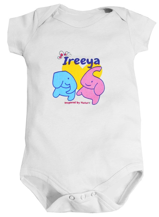 Ireeya Cotton Newborn Romper Bodysuit Prince Three Pack - Image 2