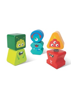 Hape أصدقاء الوحش لبناء الكتل 2 سنوات وما فوق  - Image 2