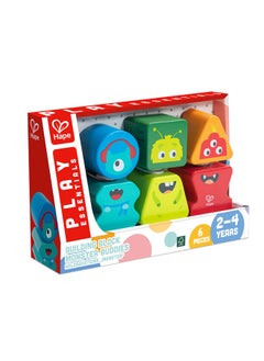 Hape أصدقاء الوحش لبناء الكتل 2 سنوات وما فوق  - Image 1