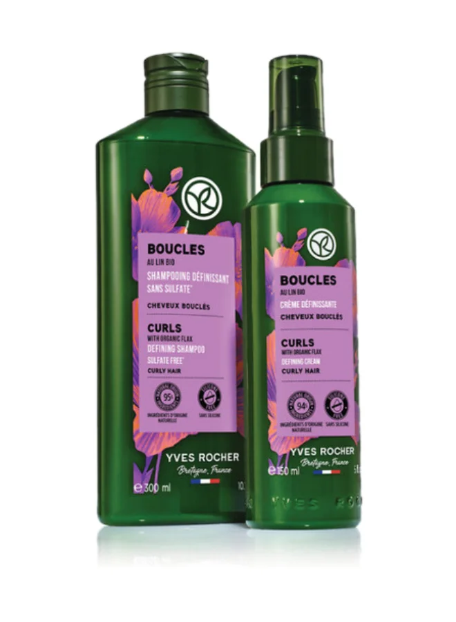 Yves Rocher  CURLS DEFINING CREAM 150ML for Women | Best Price UAE