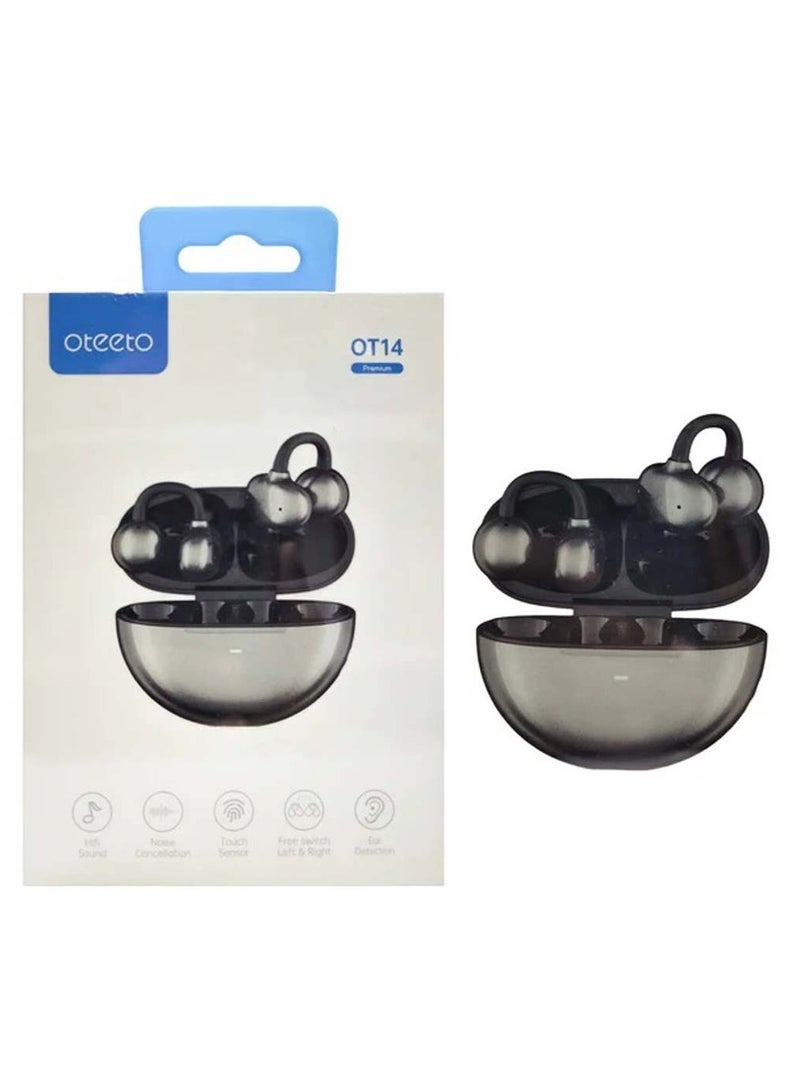 Oteeto OT14 Wireless Earbuds – Bluetooth 5.4 Earphones with LAN XUN 5656C Chip, 13mm Dynamic Drivers, Touch Control, Noise-Reducing Sisonic Mic, Long Battery Life & Fast Charging Case - Image 5