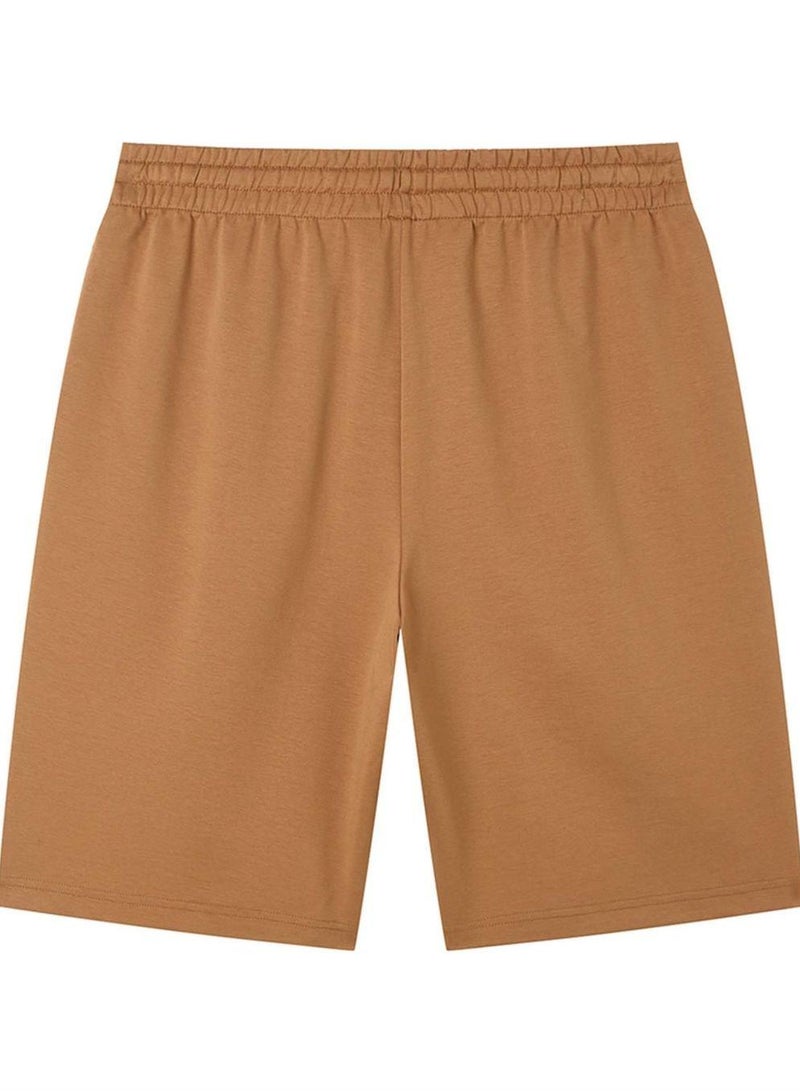 GIORDANO Men's Regular Fit Mid-Rise Everyday Comfortable Shorts - Image 2