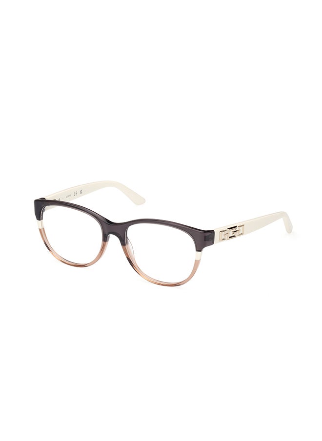 GUESS إطار نظارة طبية دائري للنساء - GU298002053 - مقاس العدسة: 53 ملم  - Image 1