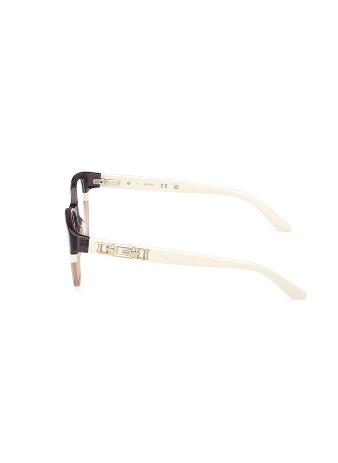 GUESS إطار نظارة طبية دائري للنساء - GU298002053 - مقاس العدسة: 53 ملم  - Image 2
