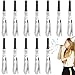 Twavang 12 Pcs Glitter Noise Makers Metallic Fringed Party Blower for Adults Birthday Graduation New Years Party Favors Supplies Silver - Image 2