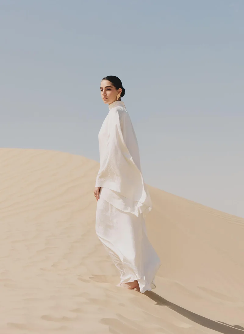 Lichi  Loose maxi dress with floral pattern for Women | Best Price UAE