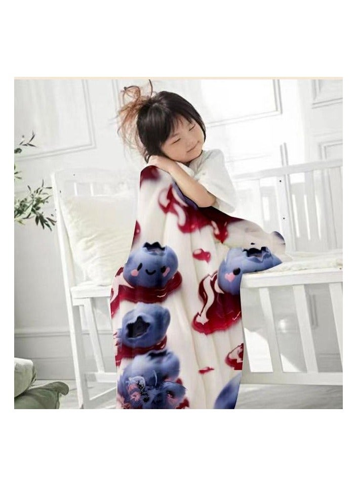 عام بطانية رقيقة من الفانيلا (دافئة ومريحة، ومناسبة للنوم، واستخدام الألعاب، وإزالة الغبار والرمل) 150 سم * 200 سم - 466 - Image 3