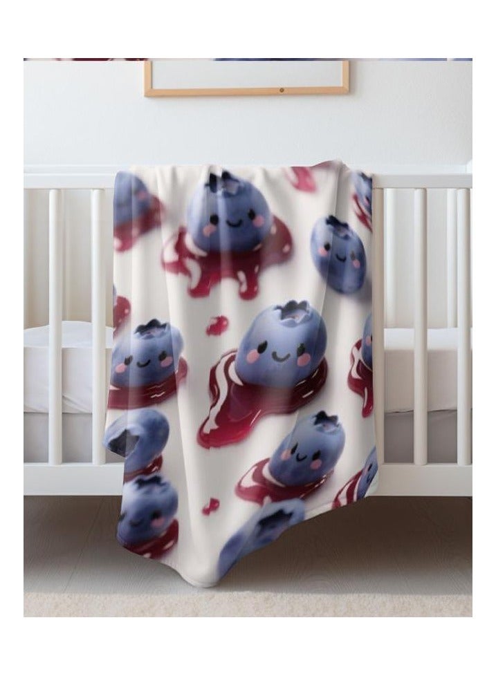 عام بطانية رقيقة من الفانيلا (دافئة ومريحة، ومناسبة للنوم، واستخدام الألعاب، وإزالة الغبار والرمل) 150 سم * 200 سم - 466 - Image 4