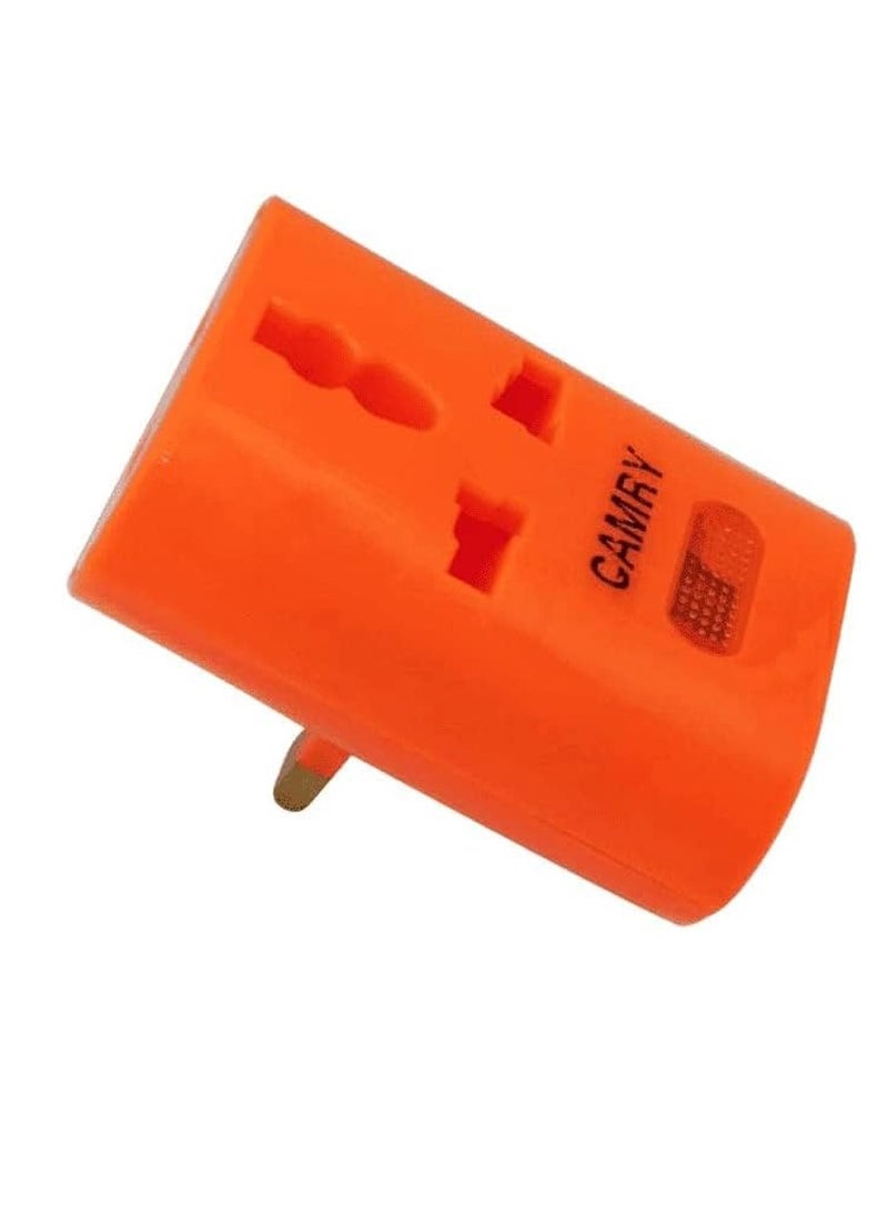 كامري محول قابس السفر العالمي مع منفذ USB – محول دولي متعدد المقابس "الكل في واحد" – شاحن مقبس عالمي متوافق مع مقابس المملكة المتحدة/الولايات المتحدة/الاتحاد الأوروبي/أستراليا – محول شاحن محمول مثالي للسفر والاستخدام المنزلي. - Image 1