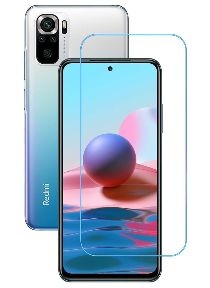 ACLIX Antistatic ESD Dustproof Premium Quality High Definition Clear Tempered Glass Screen Protector Designed For Xiaomi Redmi Note 10 - Image 1