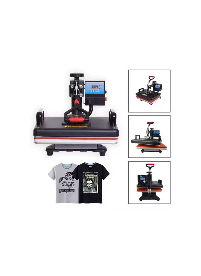 Kalon 8 in 1 heat press printing machine as multifunction heat press machines transfer T-shirts,mug,plate,Pillow Bag Multifunction Heat Transfer Machine  - Image 2