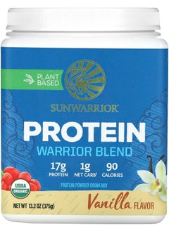 Sunwarrior Warrior Blend Protein Vanilla 13.2 oz (375 g) 