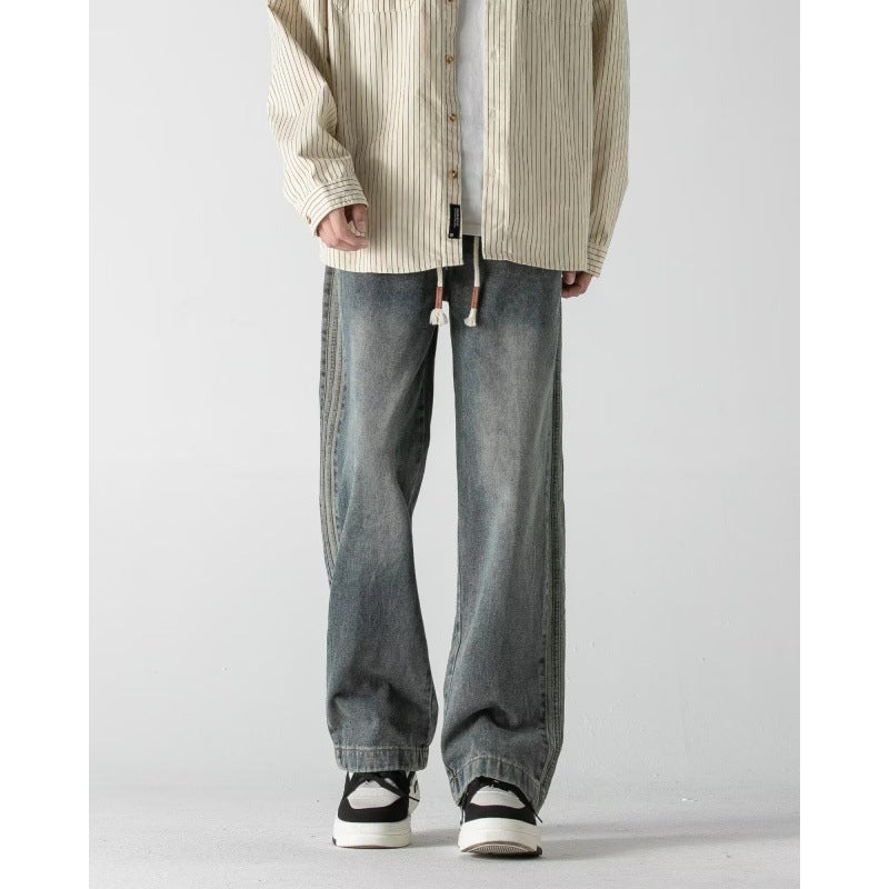 Unisex Casual Daily Denim Jeans - Image 1