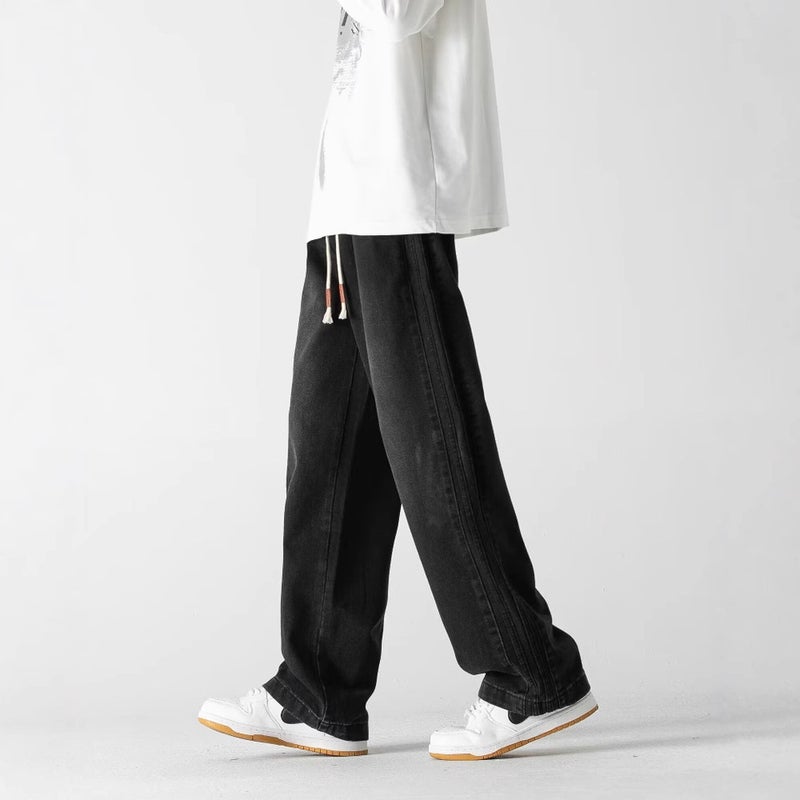 Unisex Casual Daily Denim Jeans - Image 4