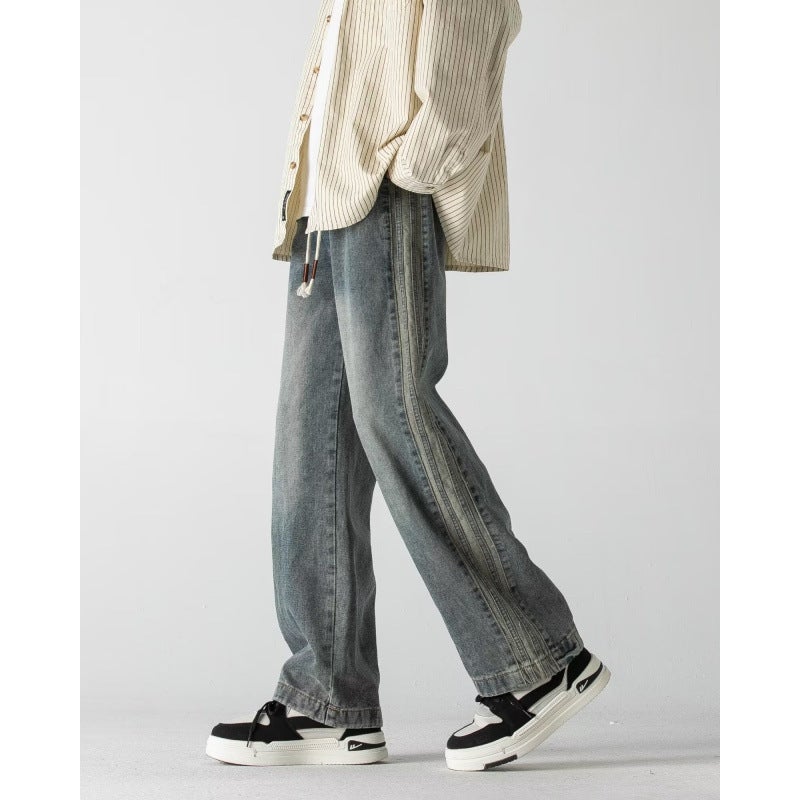 Unisex Casual Daily Denim Jeans - Image 2