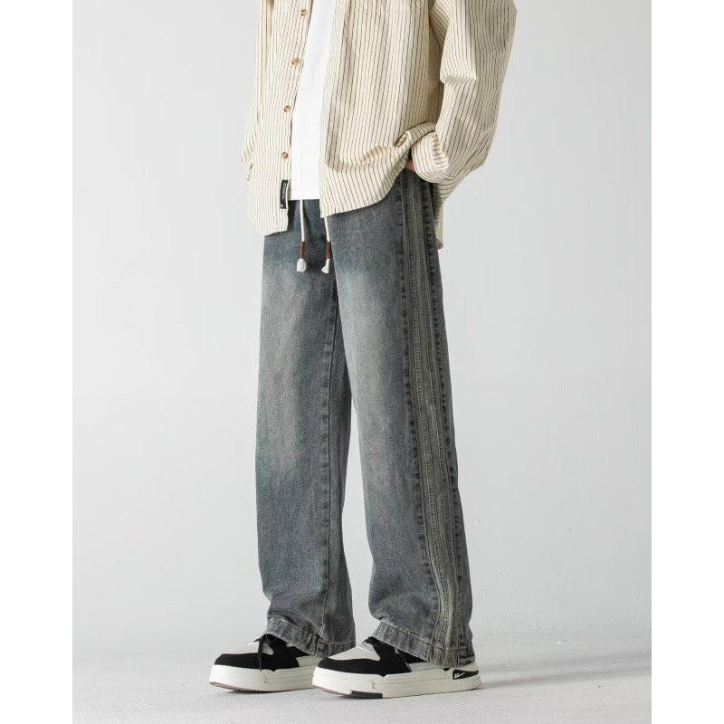 Unisex Casual Daily Denim Jeans - Image 5