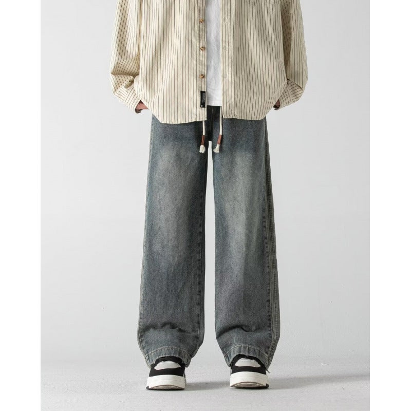 Unisex Casual Daily Denim Jeans - Image 3