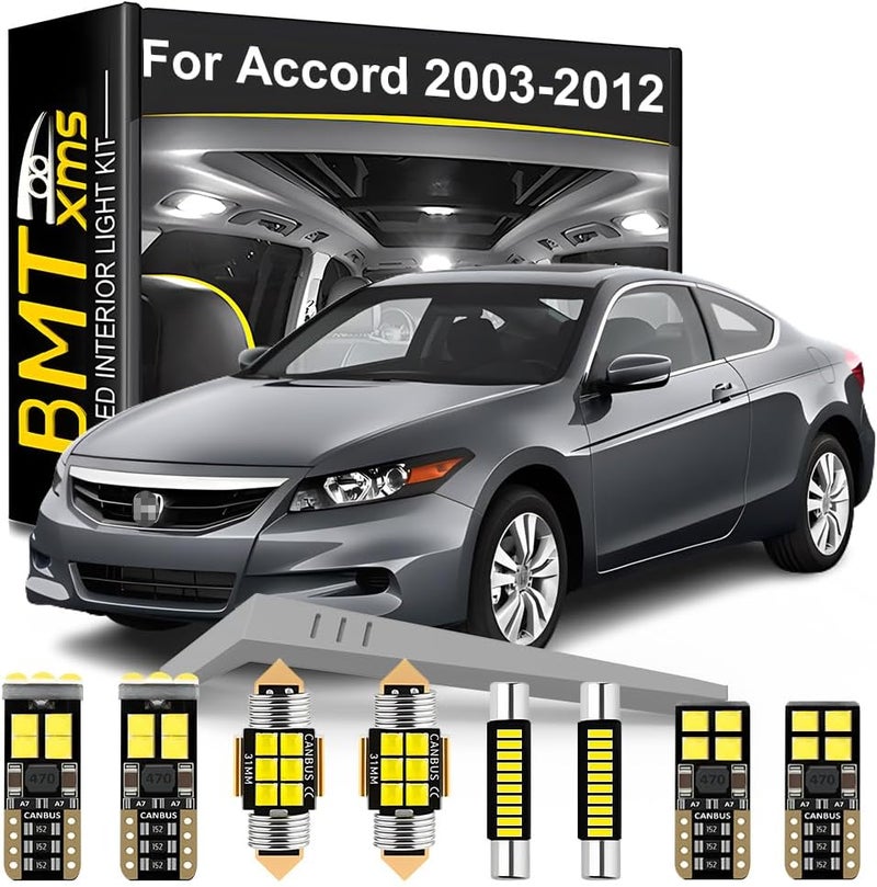 BMT xms مجموعة إضاءة داخلية LED من BMT xms لهوندا أكورد 2003-2012 - Image 1