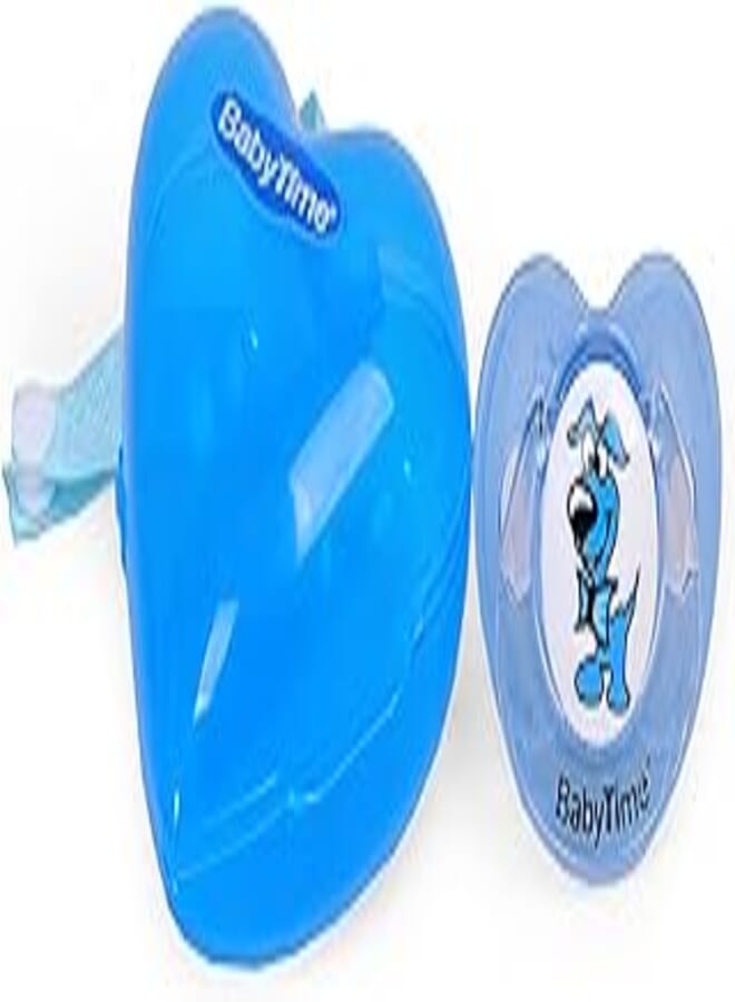 Baby Time Baby Time Baby Accessories BT506 Shoother With Heart Designed Protector Cup NO 1 blue 1.0 Piece