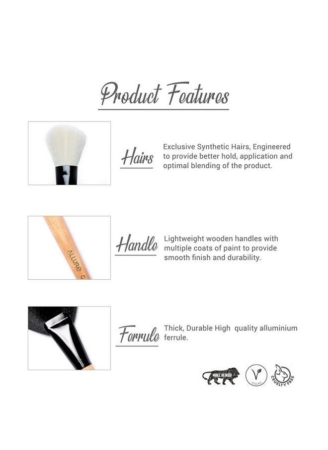 allure - Blending And Flat Blending Brush (Set Of 02) - Image 1