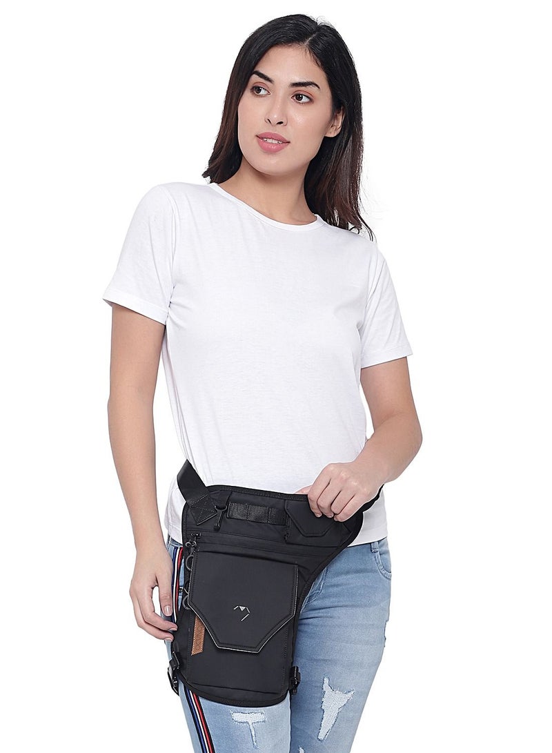 CARBONADO Vector Black Drop Leg Pouch - Image 1