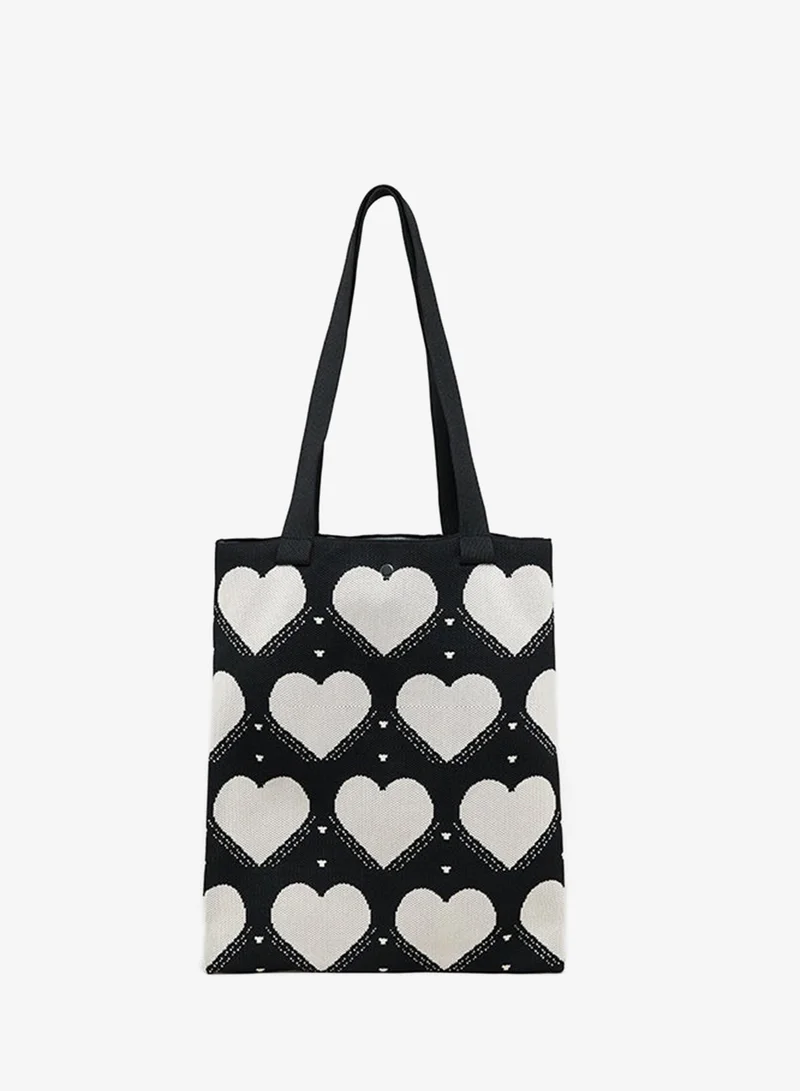 R&B Patterned Shoulder Bag