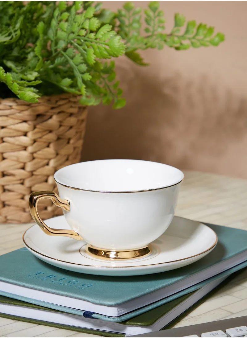 Cristina Re Ivory Signature Teacup