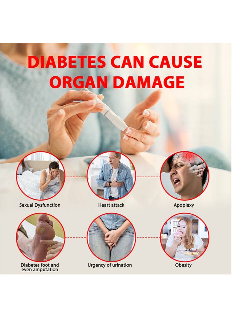 Sumifun 2 Pieces Of Diabetic Care Cream，Diabetic Skin Soothing And Foot Care Cream，Cares For Dry And Cracked Skin And Promotes Blood Circulation，Moisturizing Cream That Relieves Neuropathy，Itching And Numbness （20g+20g） - Image 2