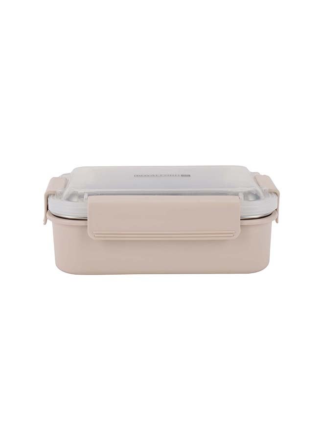 رويال فورد صندوق غداء رويال فورد 700 مل RF12118 مستطيل مع غطاء شفاف و 3 أقسام حاوية داخلية قابلة للإزالة من الفولاذ المقاوم للصدأ للأطفال والصغار، مناسب للمدارس والمكاتب - Image 2