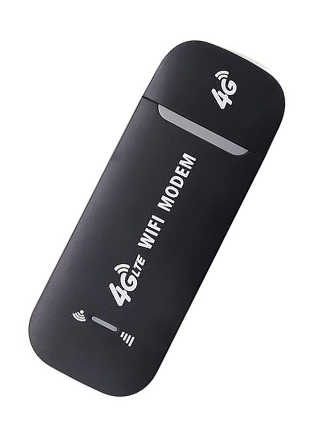 General - Portable USB Wifi Adapter, 4G USB Modem WiFi Router USB Adapter 150Mbps with SIM Card Slot Car Hotspot Pocket Mobile WiFi - Image 1