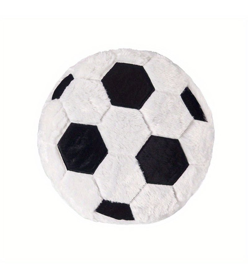 Football Plush Pillow 13.78 Inch Vintage For Youth Room Decor Halloween Christmas - Image 3