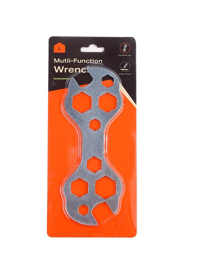 لوازم مفتاح ربط متعدد الوظائف - أداة صيانة دراجات متعددة الاستخدام مع رؤوس سداسية ومفتاح مفتوح، تصميم صغير الحجم متعدد الفتحات - مثالي للدراجات الهوائية، الجبلية، الكهربائية، السكوترات، والتنقل اليومي - Image 4