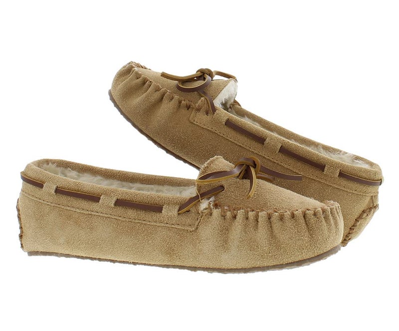 Minnetonka Cassie Slippers for Kids, Cinnamon,7 M - Image 2